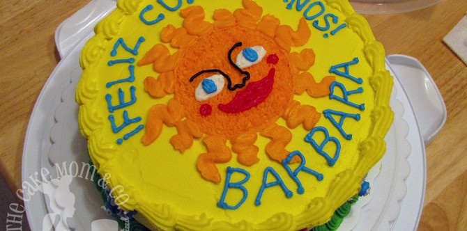 Cinco de Mayo Birthday Cake